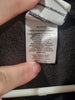 Women's Peanuts Fleece Button Up Embroidered Black Soot XL (16/18) Shacket EX