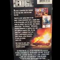 On The Edge 2002 VHS Tape Ice-T Gary Busey Fred Williamson City Heat Rare Movie