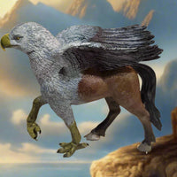 2019 Papo Fantasy Figure Hippogryph Eagle Horse Hybird Hand Painted Toy 36022