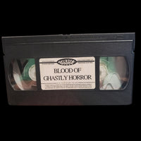 Troma Collection Edition Blood Of Ghastly Horror VHS Tape John Carradine 1967 Movie