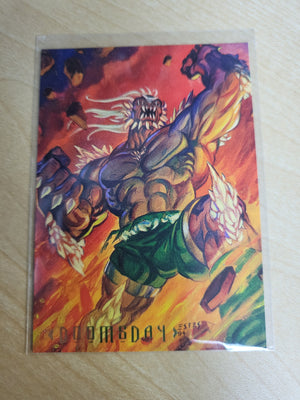 1994 DC Comics Skybox Master Series P1 Doomsday Promo Card