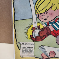 Dennis The Menace #29 (1958) Pines Comics - Baseball Themed Cover Hank Ketcham
