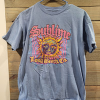 Sublime Long Beach, CA Blue Short Sleeves Medium T-Shirt Unisex