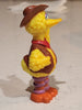 Sesame Street Cowboy Sheriff 3.25" Big Bird Waving Toy Jim Hensen Productions JHP