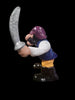1994 Vintage Fisher Price Great Adventures 2 Pirate Captain Action Figure From Shark Set