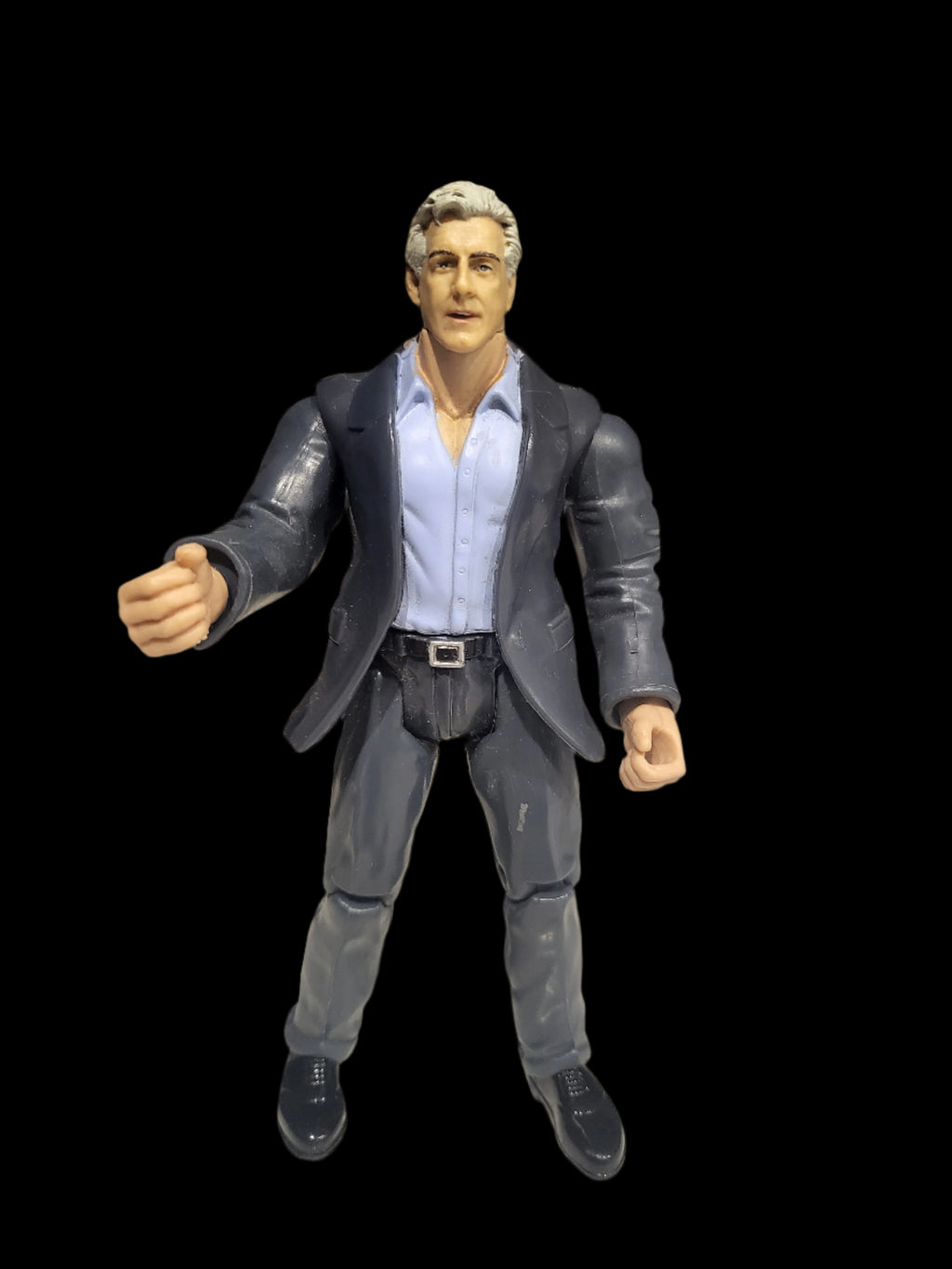 2002 Jakks WWE WWF Unchained Fury 7" Rising Superstars Ric Flair Wrestling Figure