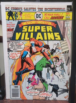 The Secret Society Of Super-Villains #2 (1976) DC Comics Marcos Cover VF+
