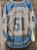 Alpha Delta Pi #51 College Sorority TCL Medium Jersey Style Long Sleeves Decorative Shirt