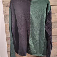 Official Harry Potter Hogwarts Long Sleeves Green & Black XL Shirt with Embroidered Patch