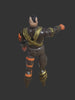 1988 Hasbro Cops ' N Crooks C.O.P.S. 6" Bullit Vintage Action Figure