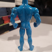 1994 Bandai The Tick 3" Figure With Base / Cake Topper - Broken Antennas