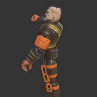 1988 Hasbro Cops ' N Crooks C.O.P.S. 6" Bullit Vintage Action Figure