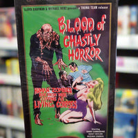 Troma Collection Edition Blood Of Ghastly Horror VHS Tape John Carradine 1967 Movie