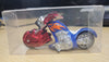 2007 Maisto Lobo 1:64 Blue Voodoo Skull Die-Cast Series XIII Motorcycle w/Case