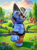 2019 Playmates Zagtoon Power Players Bearbarian Blue Cartoon Network Action Figure