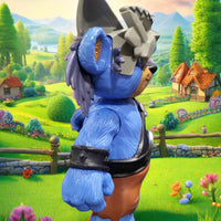 2019 Playmates Zagtoon Power Players Bearbarian Blue Cartoon Network Action Figure