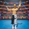 WWE Deluxe Aggression Series 7 Sabu Wrestling Figure – Jakks 2005 – Black & White Tights Version