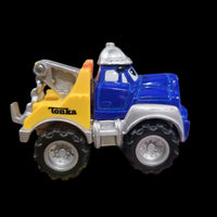 2000 Maisto Hasbro Tonka Town Lil Chuck & Friends Handy Blue Tow Truck Die-Cast Car