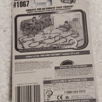 1998 Hot Wheels Express Lane Floyd's Market Orange Motorized Shopping Cart #1067