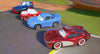 Disney Pixar Cars Movie Set Of 4 Diecast Metal Cars Mattel 1:55 Lenticular Eyes