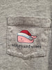Vineyard Vines Gray Merry Christmas 2017 Holiday Themed Medium Long Sleeves Shirt