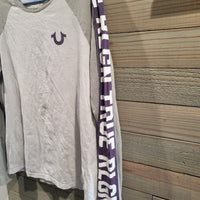 True Religion World Tour White Long Sleeves True Rlgn Shirt