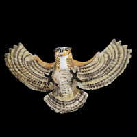 2006 Safari Ltd. Great Horned Owl Wings Of The World 5.5" Animal Kingdom Figure