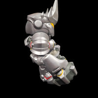 2017 Funko Pop Games Overwatch #178 6" Reinhardt Retired Loose Masked Version Figure