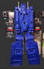1997 Bandai Power Rangers In Space Astro Delta Black & Blue Megazord 9" Vintage Figure