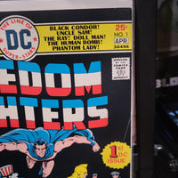 Freedom Fighters #1 (1976) Uncle Sam DC Comics Ernie Chan Cover Bi-Centennial VF