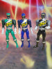 2015 Power Rangers Dino Supercharge 6 Figures Gold Pink Black Green Blue Wrench