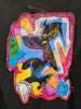 Art Basel 2021 Miami Beach A Thought Processed Designer Patch XL Black Long Sleeve Shirt