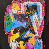 Art Basel 2021 Miami Beach A Thought Processed Designer Patch XL Black Long Sleeve Shirt