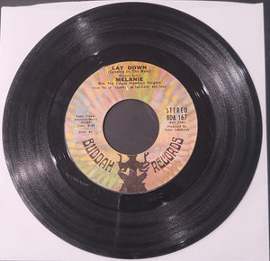 Melanie Lay Down / Candles In The Rain 45rpm Buddah Records BDA167 Mono 1970