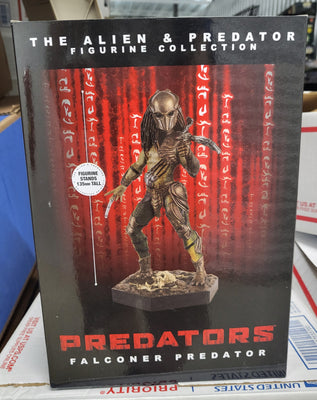 2017 Eaglemoss Alien & Predator Falconer Predator Figure New In Box AVP 1/16 #22