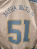 Alpha Delta Pi #51 College Sorority TCL Medium Jersey Style Long Sleeves Decorative Shirt
