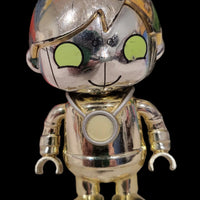 Ryans World 3" Gold Silver Glow in the Dark Emblem Mystery Bag Robo Ryan Figure