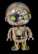 Ryans World 3" Gold Silver Glow in the Dark Emblem Mystery Bag Robo Ryan Figure