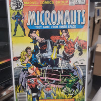 Micronauts: They Came From Inner Space #2 (1979) Newsstand FINE+ Marvel Comics