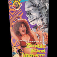 Zombie Island Massacre Troma Video Universe Films VHS Horror 1984