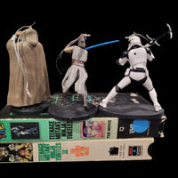 Disney Star Wars Set of 5 Cake Toppers/Ornament Figures Rey Luke Skywalker & More