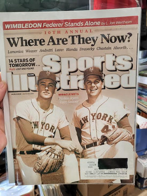 Sports Illustrated Double Issue July 13-20, 2009 Nolan Ryan/Tom Seaver Cover