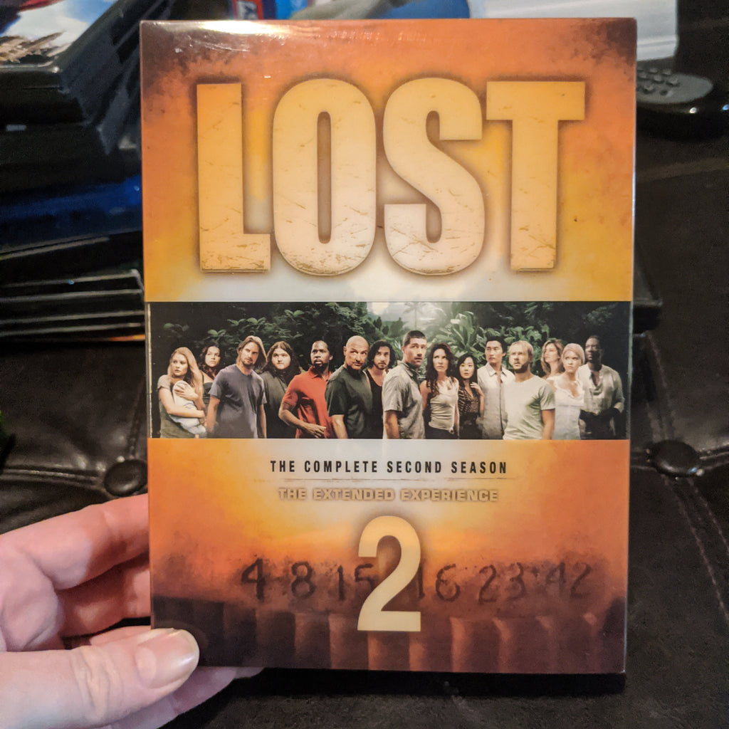 Lost The Complete 2nd Season 7 DVD Set w/Extended Experience Guide Book
