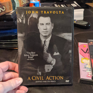 A Civil Action DVD - John Travolta - Legal Thriller