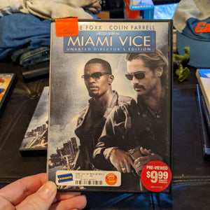 Miami Vice Unrated Director's Edition DVD - Jamie Foxx - Colin Farrell