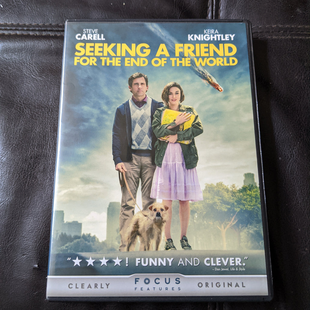 Seeking A Friend For The End Of The World DVD - Steve Carell - Keira Knightley