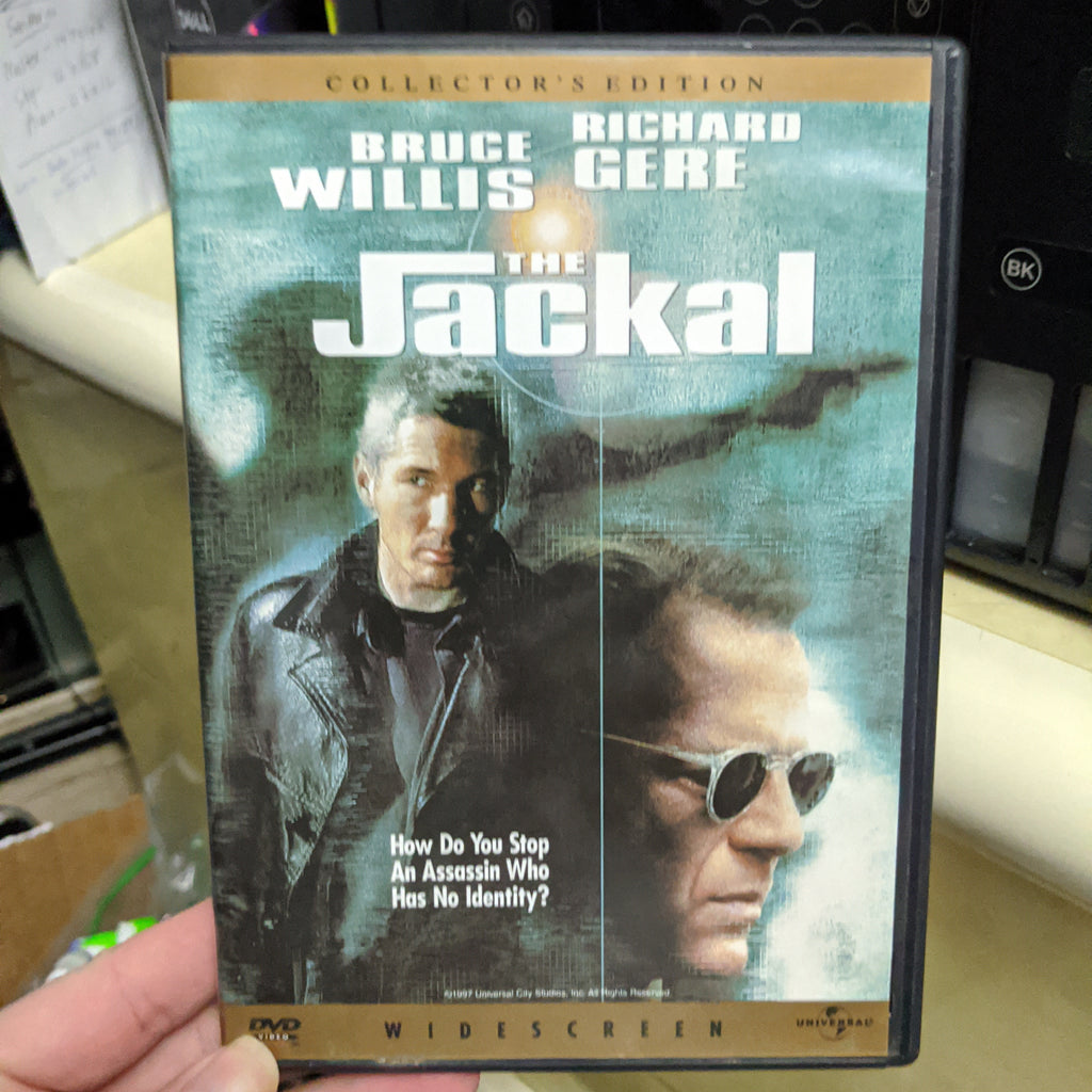 The Jackal Collector's Edition Widescreen DVD - Bruce Willis - Richard Gere