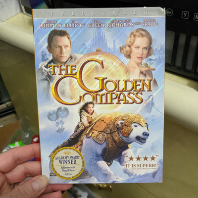The Golden Compass Fullscreen DVD w/Slipcover - Daniel Craig - Nicole Kidman
