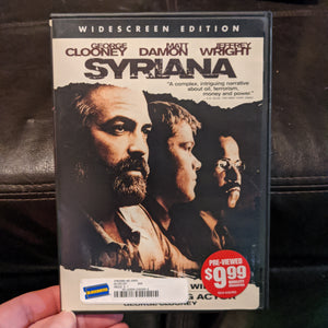Syriana Widescreen Edition DVD - George Clooney - Matt Damon - Jeffrey Wright