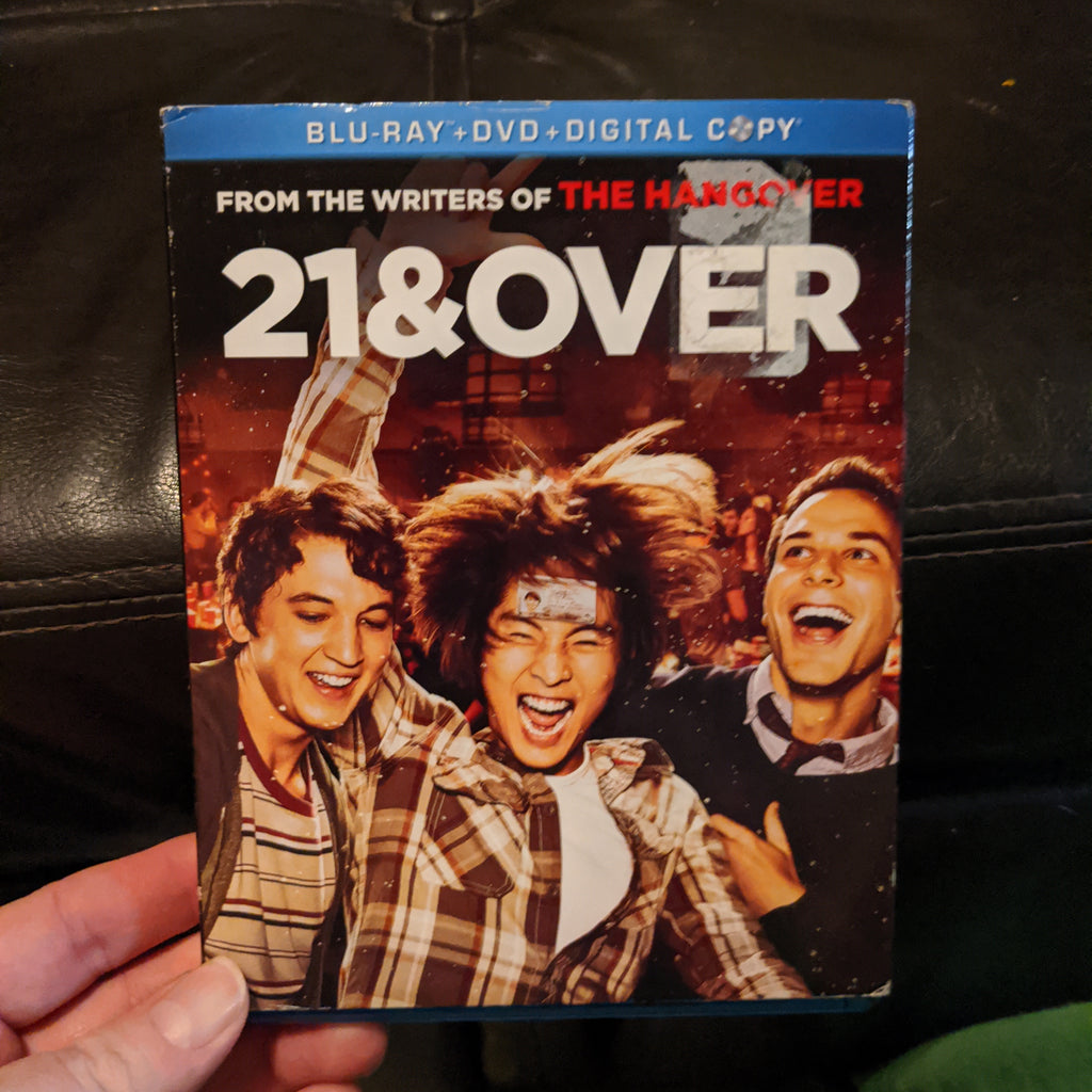 21 & Over - 2 DVD / Blu-Ray Disc Set w/Slipcover